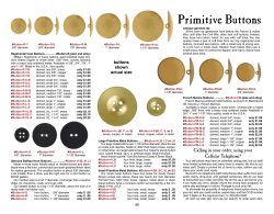 Primitive Buttons - Track of the Wolf