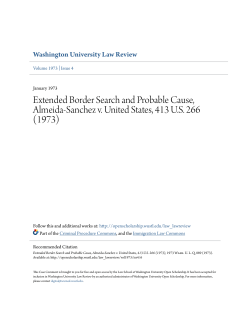 Extended Border Search and Probable Cause, Almeida