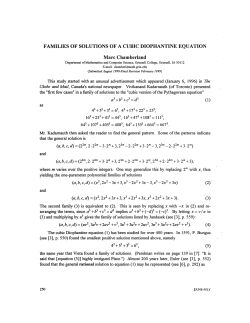 Full text - The Fibonacci Quarterly