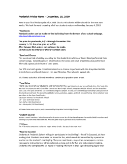 Frederick Friday News