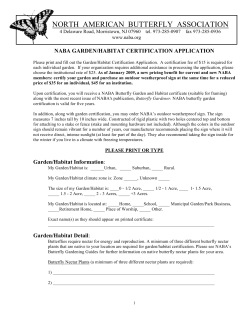north american butterfly association
