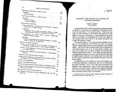 Eudemics, the Science of National or General Welfare