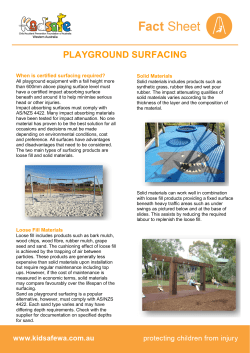 playground surfacing