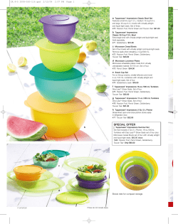 special - Tupperware
