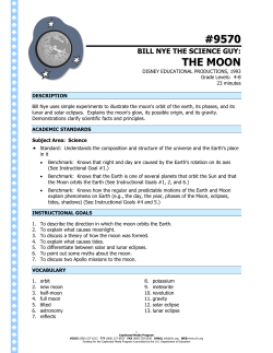 the moon - Captioned Media Program