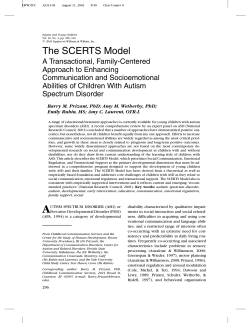 The SCERTS® Model