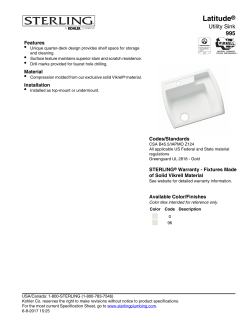 Latitude&reg; - Sterling Plumbing