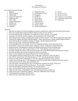Chapter 4 Overview