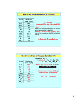1. Compare How do we check correctness of analyses?