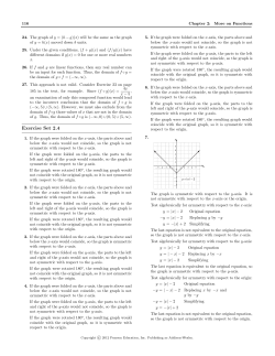 Exercise Set 2.4