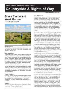 Brass Castle and West Morton (5 miles)