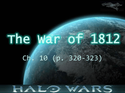 The War of 1812