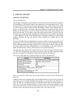 e. surface transit