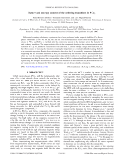 Nature and entropy content of the ordering transitions in RCo2
