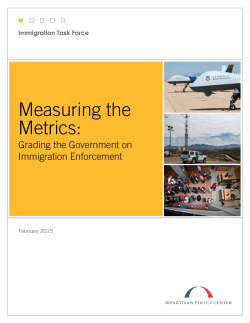 Measuring the Metrics: Grading the Government on Immigration