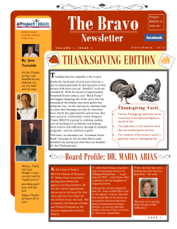 thanksgiving edition