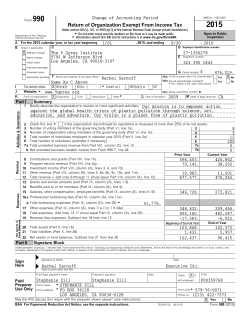 5 Gyres Tax Return 9-30-16 - Signature Pages