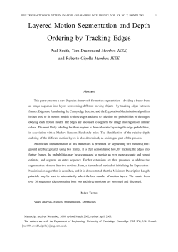 Layered Motion Segmentation and Depth Ordering by Tracking Edges