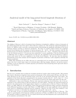 Analytical model of the long-period forced longitude librations of
