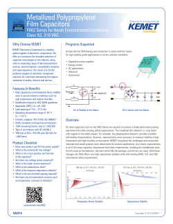 F862 Series for Harsh Environmental Conditions, Class X2, 310 VAC