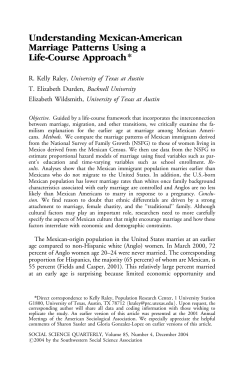 Understanding Mexican-American Marriage