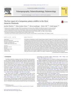 The first report of a Campanian palaeo