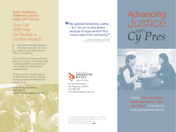 Cy Pres - Asian Law Caucus