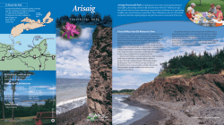 Park Brochure  - Nova Scotia Provincial Parks