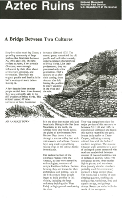 Aztec Ruins National Park Service U.S.