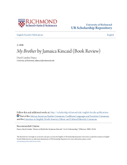 My Brother by Jamaica Kincaid (Book Review)