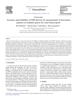 Accuracy and reliability of GPS devices for measurement of