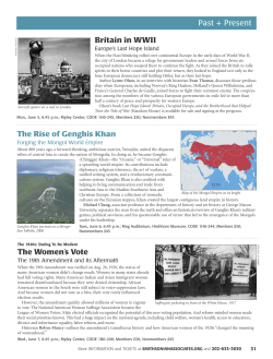 Past + Present The American Civil War and the World The Rise of