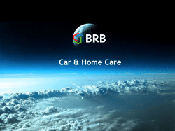 BRB Presentation Silicones Car and Home Care