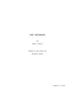 The Revenant (8-09-10) Script