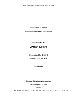 Financial Crisis Inquiry Commission