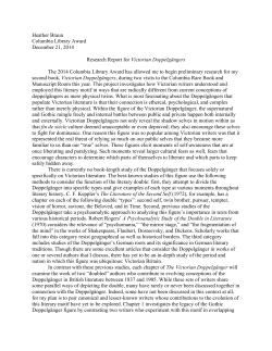 The Victorian Doppelgänger - Columbia University Libraries