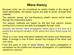 seismic waves