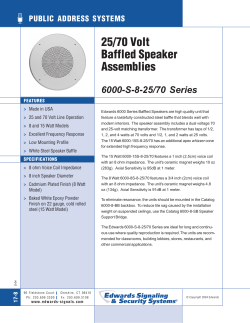 6000-S-8-25/70 Series Catalog Page
