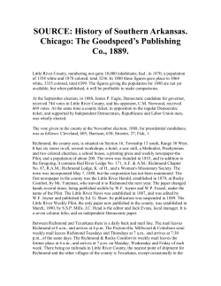 SOURCE: History of Southern Arkansas