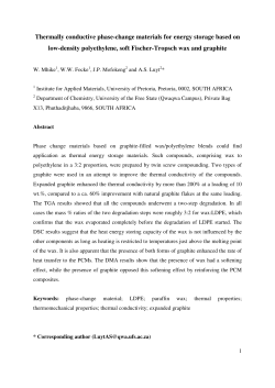Thermally conductive phase-change materials for energy