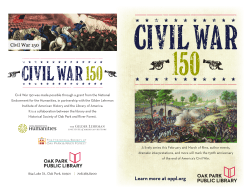 Learn more at oppl.org - Oak Park Public Library