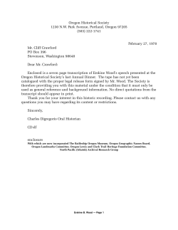Erskin B. Wood.qxd - Columbia Gorge Interpretive Center