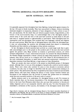 Poonindie, South Australia, 1850&ndash;1894 - ANU Press