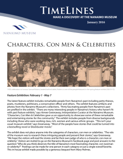 TimeLines - Nanaimo Museum