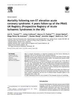 1 - European Heart Journal