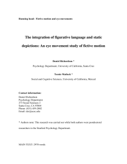 The integration of figurative language and static depictions