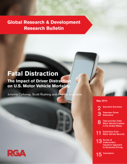 Fatal Distraction - Reinsurance Group of America