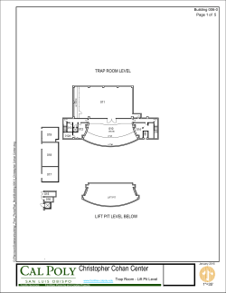 Christopher Cohan Center - AFD