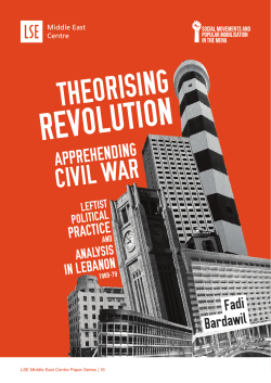 CIVIL WAR - LSE Research Online