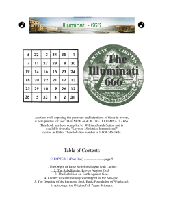 Illuminati 666 - The Sure Word